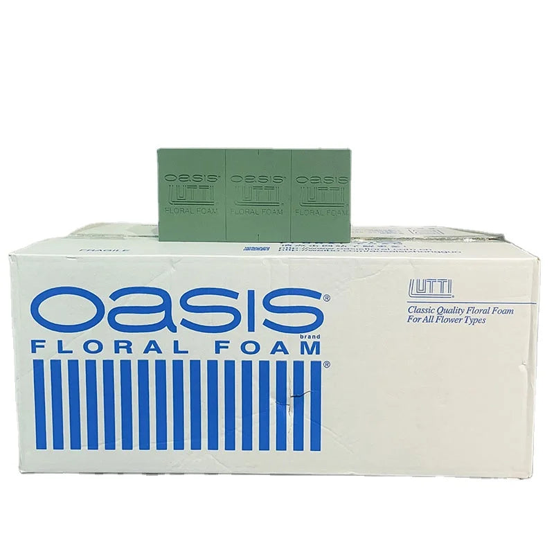 Flower Foam Packaging Material Enhanced Lame Oasis Floral Foam LUTTI Hzy 23cm X 11cm X 7.5cm