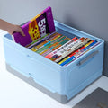 New Style Portable Container With Lid Livingroom Decorative Foldable Toy Organizer PP Plastic Storage Bins & Boxes