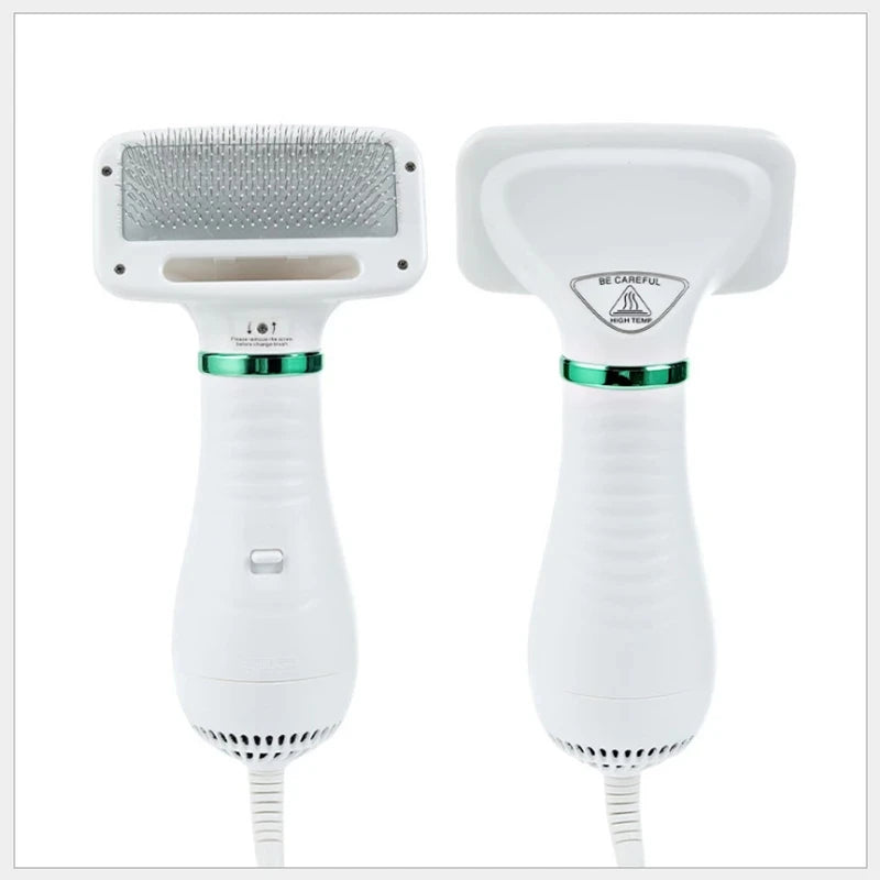 Low Noise Pets Grooming Pet Hair Blower Dryer Motor Hand Held Plastic Grooming Pet Hair Dryer Comb