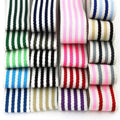 38 MM Woven Polyester Striped Nylon Strap Webbing Custom Polyester Webbing for Bag Strap