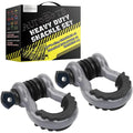 Super Supplier Shackle G209 1/2 G209 Pin Bow Shackle ISO Certification Alloy Steel Drop Forged Tow Shackle for off Road