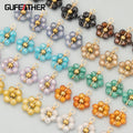 ME69 Jewelry Accessories18k Gold Platedcopperzirconsmini Size Handmade Charmnecklace Making Findingsdiy Pendants6pcs/lot