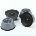 New Hot Sale Shakeproof Rubber Anti Vibration Feet Washing Machine Vibration Dampener Pads Plastic Black Anti-walk Washing Mach