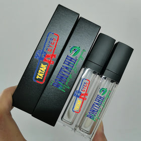 10ml Lip Balm Lipbalm Glaze Tube Container Packing Square Lipstick Big Wand Clear Cosmetic Lip Gloss Tube Lipgloss Tubes