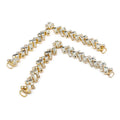 Manufacturer V Shaped Summer Flip Flops Accessories Rhinestone Slipper Sandal Decoration Rhinestone Shoes Chain Buckle Wholesale
