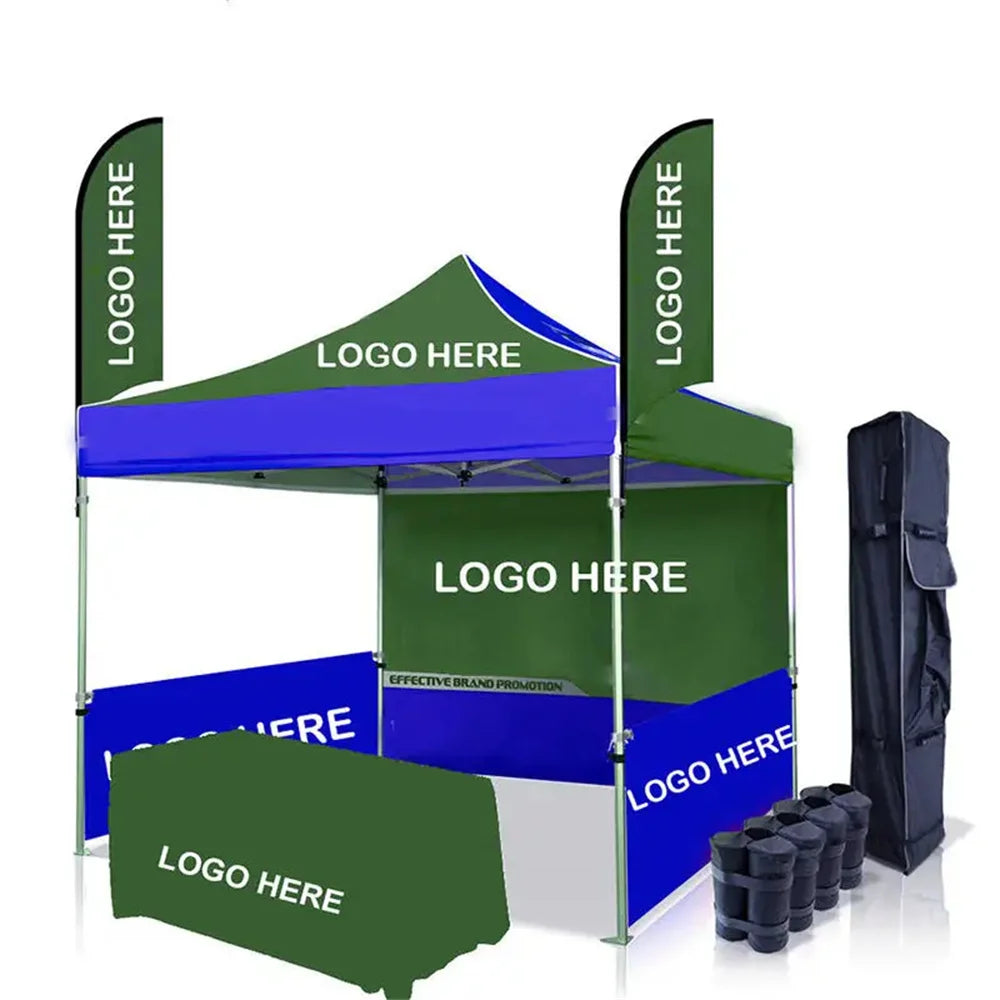 10x10 Advertising logo Outdoor Aluminum Trade Show Tent Exhibition Event Marquee Gazebos Canopy Pop up Custom Printed Tents