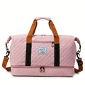 2024 Men's Fitness Portable Sports Training Duffel Bag New Foldable Oxford Waterproof Zipper Waterproof Travel Character