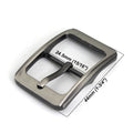 CLOXY Ladies Belt & Accessories 25mm Metal Tri-glide Buckle for Leather Center Bar Women's Belt Buckle 25mm Pin Belt Buckle