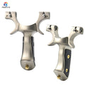 Powerful Outdoor Hunting Stainless Steel Slingshot Strong Band Sling Shot for Sports Shooting