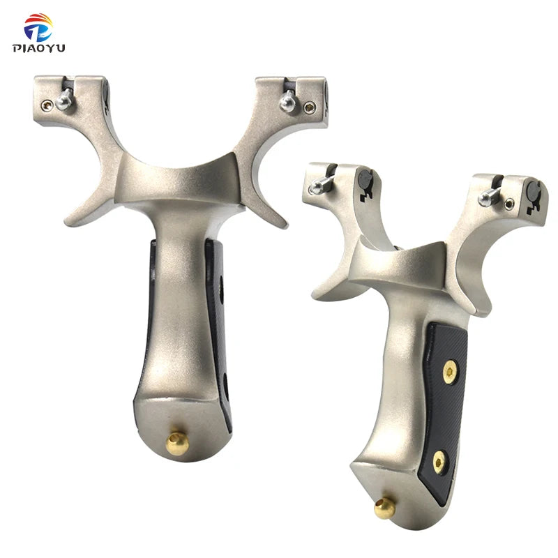 Powerful Outdoor Hunting Stainless Steel Slingshot Strong Band Sling Shot for Sports Shooting