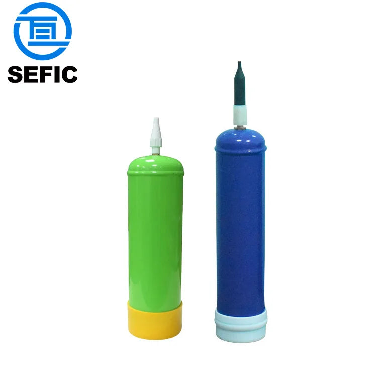 0.95l/2.2l/3.3l Disposable Helium Tank 110bar Pure 99.99% Portable Helium Bottle