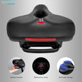 SeeMore Selection Simple Style Replacement Comfortable Premium Wide Cushion Padded Ventilation Function Bicycle Saddle