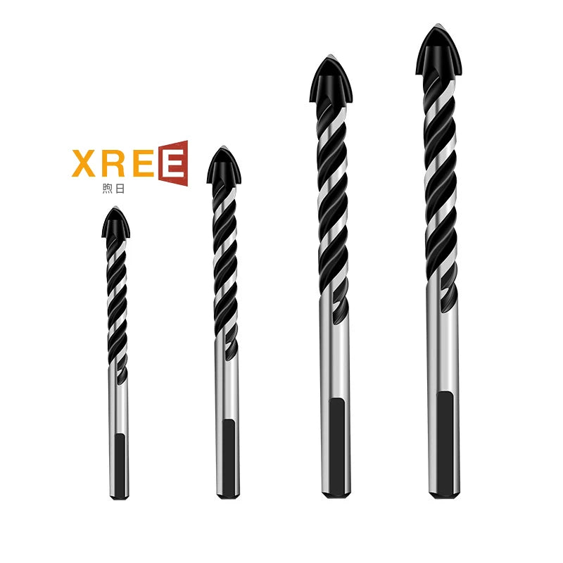 Hot Selling Ceramic Tile Drill Sleeve Multi-function Fried Dough Twists Drill Rotary Head Triangle Drill