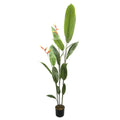 Amazonn Hot Sale Skybird 180cm 6ft Artificial Birds of Paradise Fabric Fake Flowers and Plants for Home Office Living Room Decor