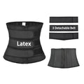 Wholesale 100% Latex Detachable Removable 3 Belts Straps Colombianas Reductor Slim Shaper Plus Size Firm Control Corset Waist