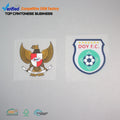 Iron on DTF Sticker Wholesale Custom Brand Logo Designs Ready to Press Plastisol Heat Transfer Label for T-Shirt