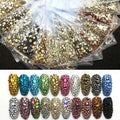 1440pcs Clear ab Flat Back Diamond Glass Stones Nail Decoration Crystal 3d Nail Art Stone Flat Back Rhinestones Nail Art Charms