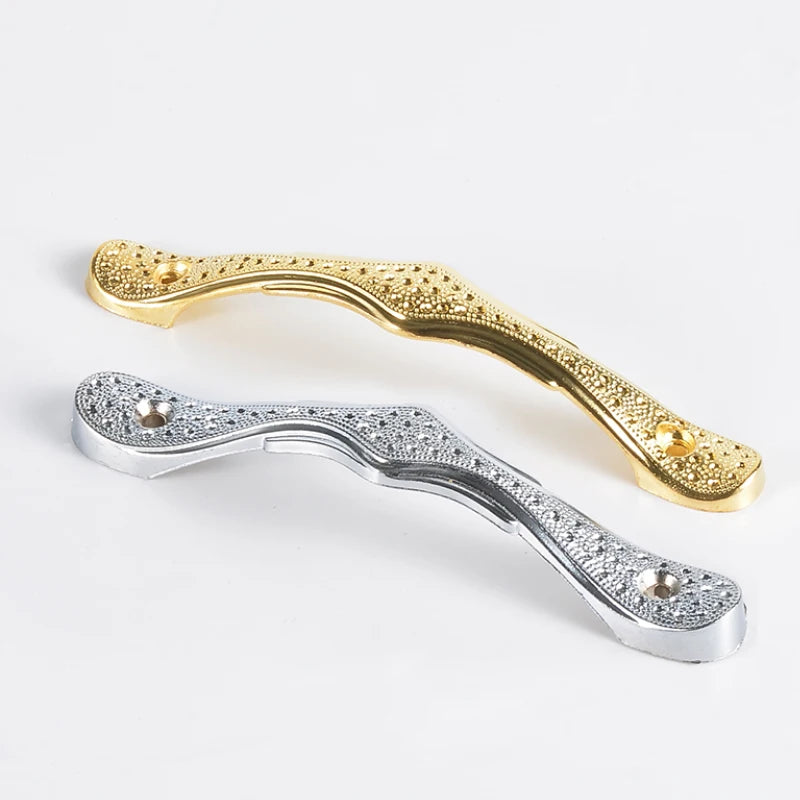 Fancy Design Zinc Alloy Handle Vintage New Gold Kitchen Cabinet Drawer Pulls Bridge Handle KnobsVT-01.060 MegaBDM