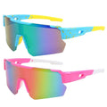 2025 Fashion Outdoor Sports Sunglasses Shades Trendy Fashion Men Women Cycling Oversized Custom Sunglasses