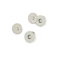 Ready to Ship Bag Hardware Accessories Magnetic Lock Diameter 18MM White Click Spot Luggage Magnetic Button Spot