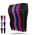 Pocket Solid Color High Waist Tight Fitness Sports Training Yoga Pants Leggings Women