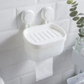 TAILI Wall Mounted Bathroom Organizer Square Plastic Tissue Box Holder Toilet Paper Rack Shower Caddy for Convenient Storage