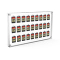 Graded Sports Card Display Case LockableTrading Card Collector Wall Display Holder for Baseball Basketball Football Hockey Card
