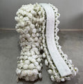 Elegant Handmade Floral White Flower Table Runner for Wedding Special for Back School Chinese New Year Decorations Wholesale