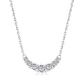 Dylam Fashion New 18K Plated Dainty Cubic Zircon Link Chain 925 Sterling Silver Gold Customized Floral Iced Out Charms Necklace