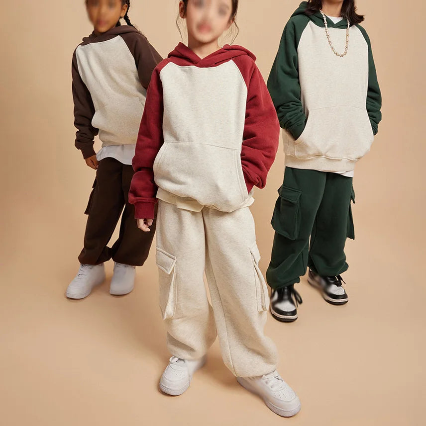 Winter  Heavyweight Cotton Oversized Jogger Pant Sportswear Active Gym Sweatpants Unisex