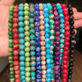 DS Factory Wholesale Colorful Emperor Stone Bead Diy Necklace Natural Stone Beads Accessories Jewelry Making