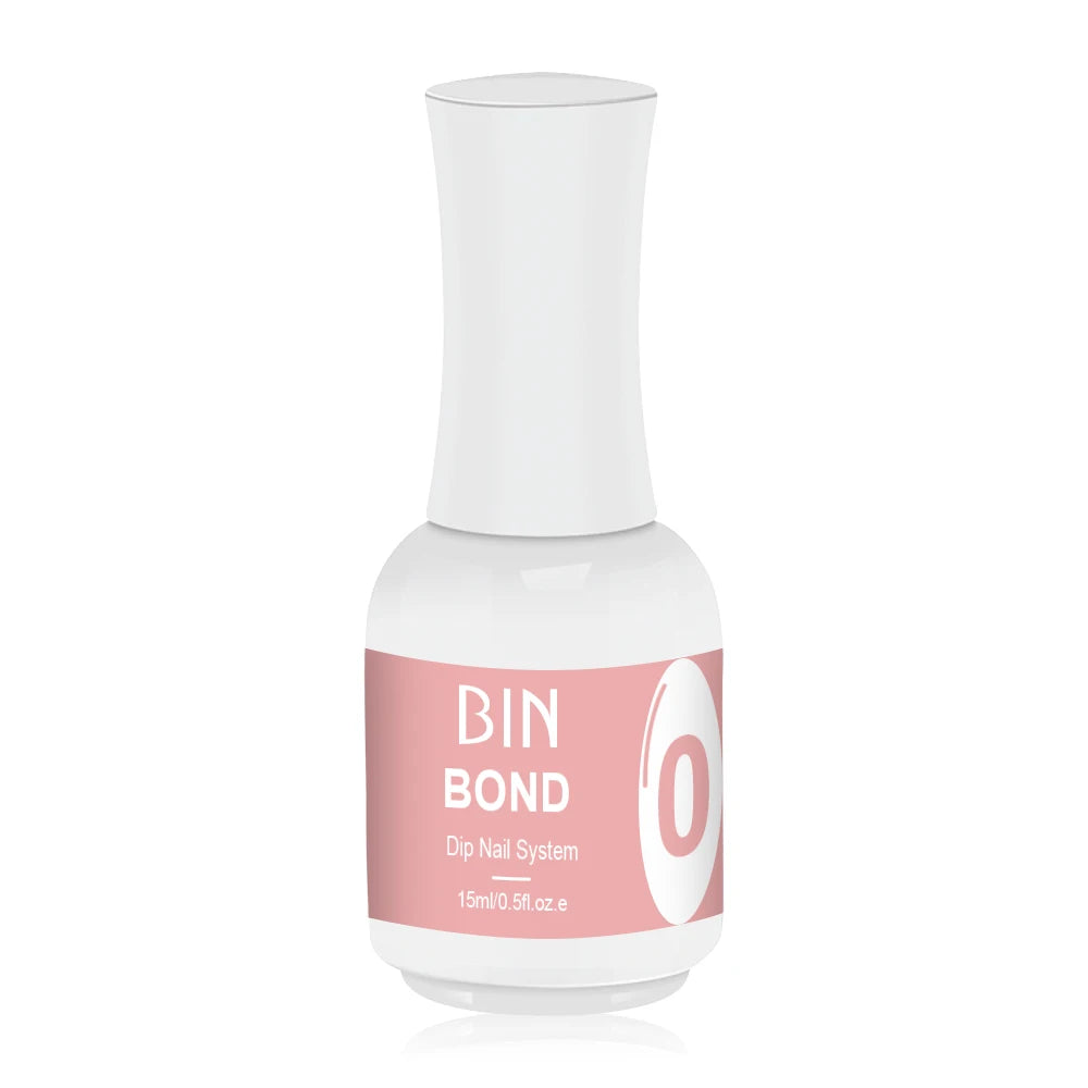 BIN Professional Dip Powder Gel 0.5oz/Bot Dip Bond for Dipping Powders Accessories Kit