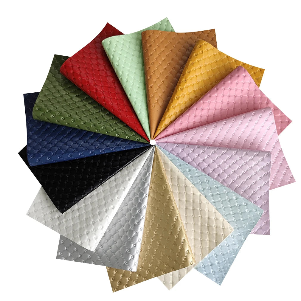 Wholesale Soft Surface Sofa Prism Design Artificial Leather Material Used to Make Sofa Surface Furniture Shoe Belt