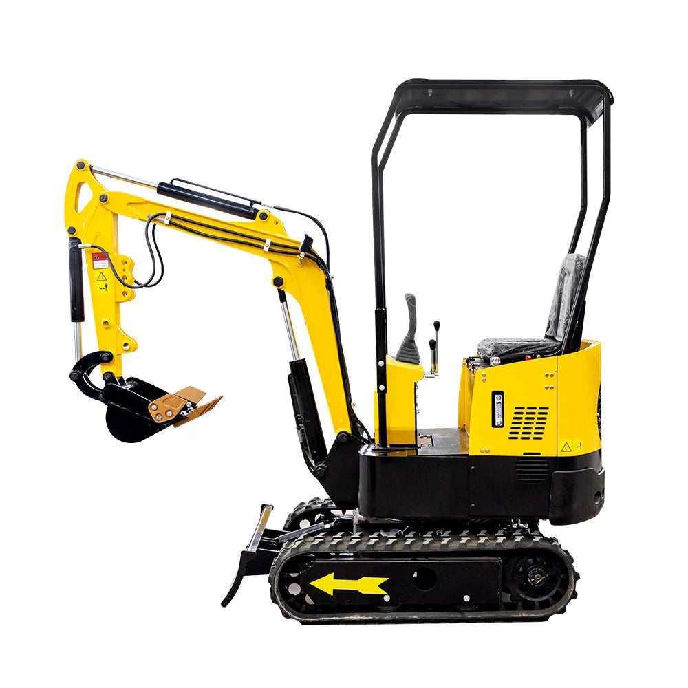 Factory price with rubber crawler digger machine  0.8 ton to 8 ton small mini excavator