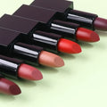 High Pigment Customize Your Own Logo 21 Color Magnetic Tube Cream Lipstick Private Label Long Lasting Red Brown Purple Lipstick