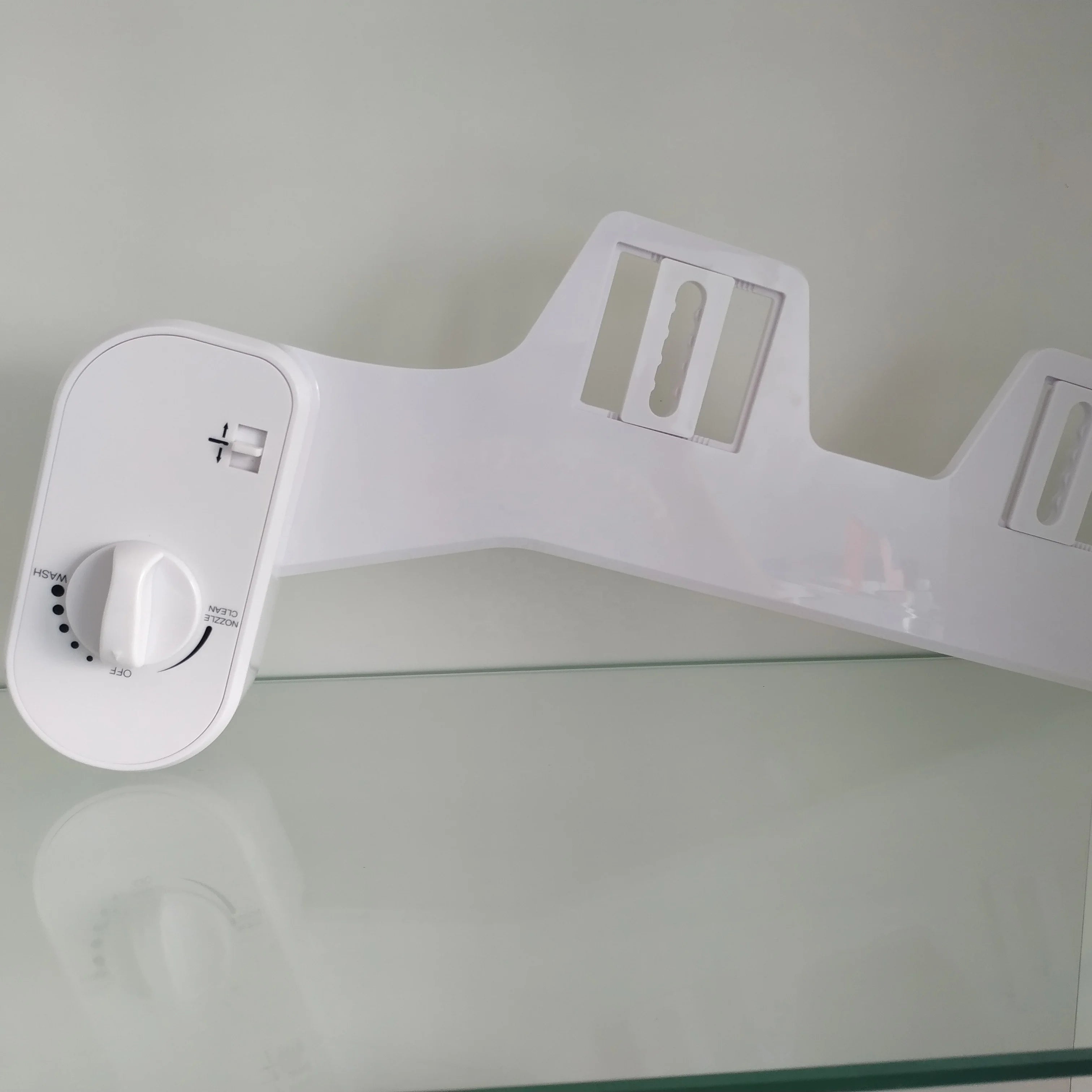 Modern Slim Design Self-Cleaning Nozzle Bidet for Hotel Use Easy Install Fresh Water Spray Attachment for Bathroom Toilet
