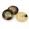 Hot Sale Good Quality Custom Big Coat Buttons 4 Holes Craft Sewing Resin Button for Coat Garment Clothing