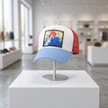 New 3D Embroidered Animal Logo Mesh Baseball Cap Unisex Breathable & Waterproof Sporty Street Hip Hop Outdoor Sports Hat