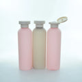 Squeeze Shampoo HDPE Body Butter Bottle 260ml 300ml 500ml Pink Plastic Hair Conditioner Flip Top Cream Lotion Pump Bottles