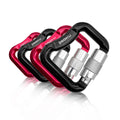 Parachute Carabiner Climbing Equipment Heavy Industry Aluminum Alloy Professional Paraglider Hook Carabiner with Anodized Finish