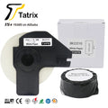 Tatrix DK22210 Shipping Label DK 29mm Black on White Self Adhesive Thermal Paper Roll DK-22210 DK22210 for Brother QL Printer
