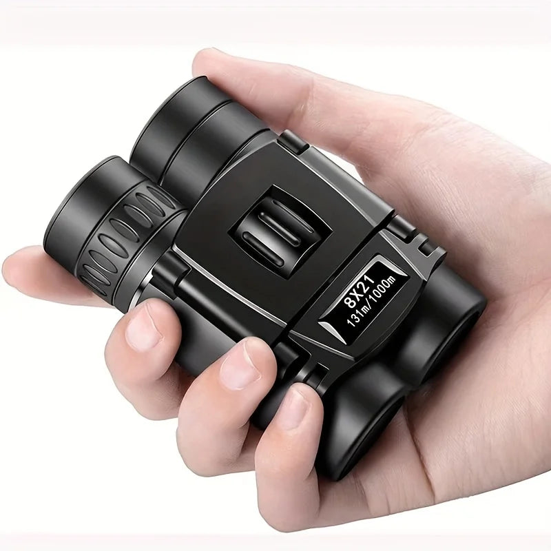 8x21 Hand Binocular Telescope Portable Small Size with Low Weight for Concert Hiking Festival Kids Gift MegaBDM