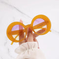 LBAshades 5610 Summer New Oval Sunglasses European and American Hip-hop Funny Sunglasses Customized logo Shades
