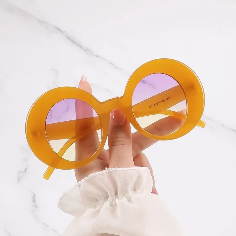 LBAshades 5610 Summer New Oval Sunglasses European and American Hip-hop Funny Sunglasses Customized logo Shades