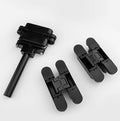 Roeasy China Wholesale Aluminium Zinc Alloy Hidden Invisible Hinge Door 80kg 100kg Durable Easy Installation for Big Steel Doors
