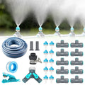 Sprinkler Irrigation System Kit Water-Saving Quick Connect Nozzles Drip Irrigation System for GardenOrchard & Nursery