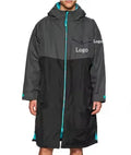 Luxury High Waterproof Performance Quick Dry Hooded Thick Polyester Poncho Surf Recycled Fabric Beach Changing Robe