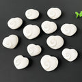 Wholesale Marine Shell Fossil Stone Heart Shaped Sun Shell Fossil Heart for Gift