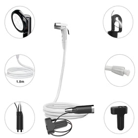 Camping Personal Cleaning Products Shattaf Set Portable Bidet Spray Shower for Hotel Camping Outdoor and Travel