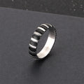KALEN 2019 Colorful Stainless Steel Threaded Ring Men